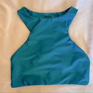 Mikoh High Neck Bikini Top